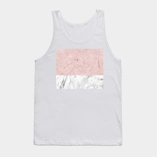 Pink marble - touch of carrara Tank Top